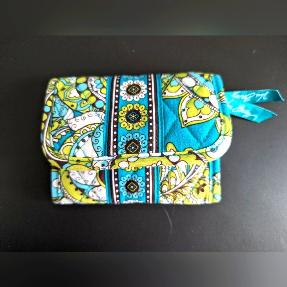 Vera Bradley 3 fold wallet. Soft never used.